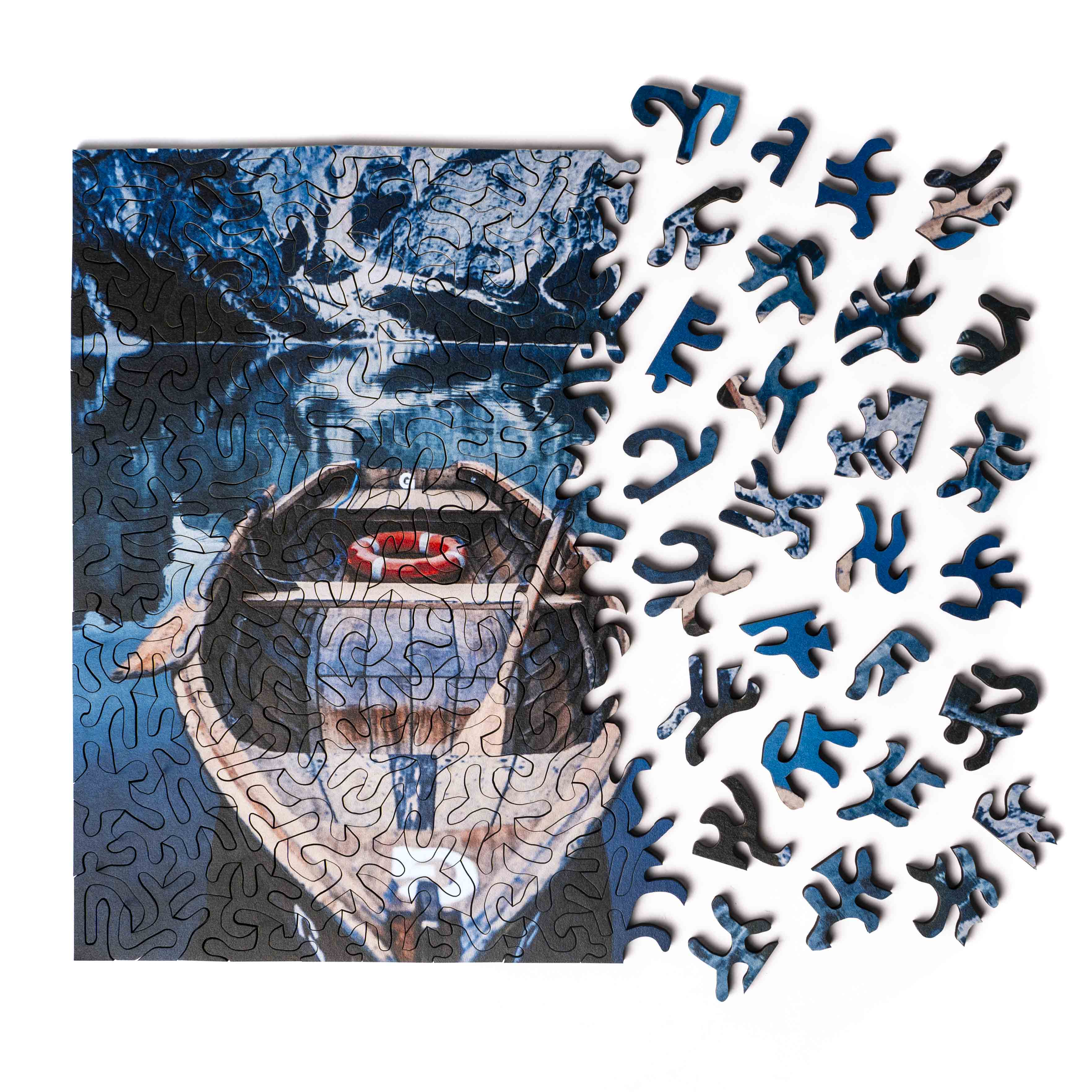 Peaceful Paddle Wood Jigsaw Puzzle