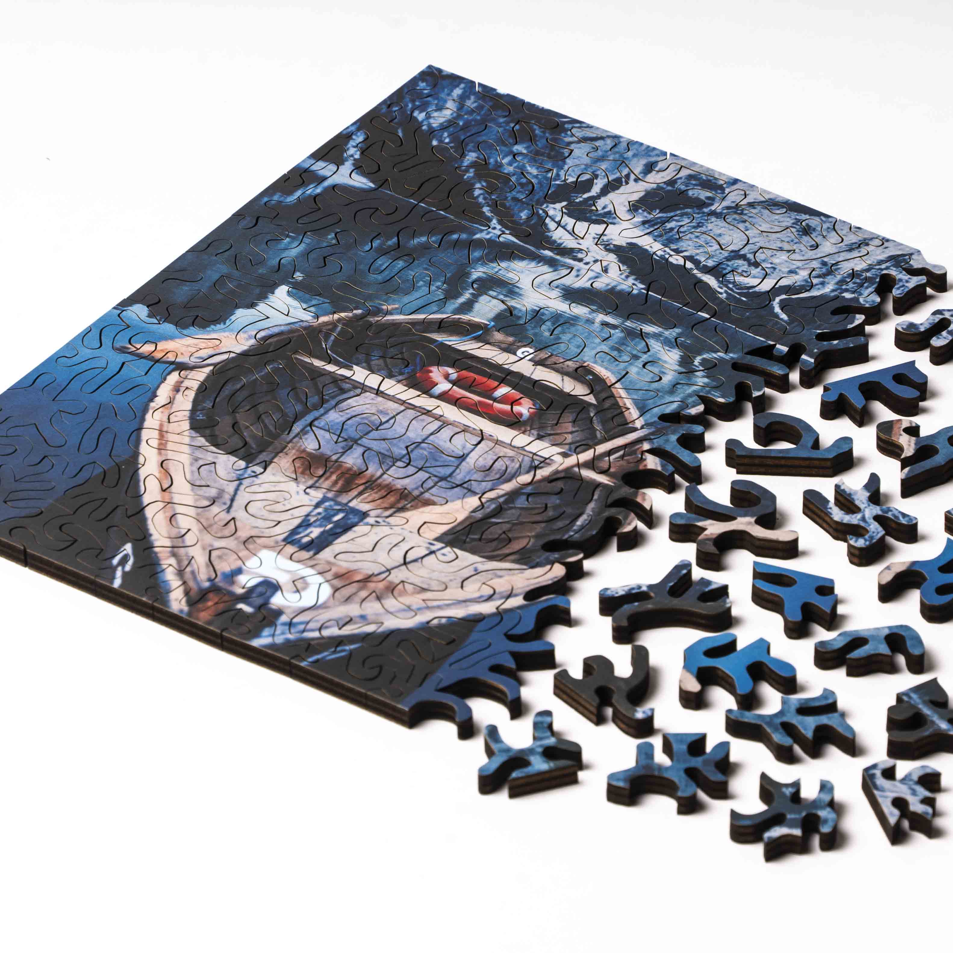 Peaceful Paddle Wood Jigsaw Puzzle