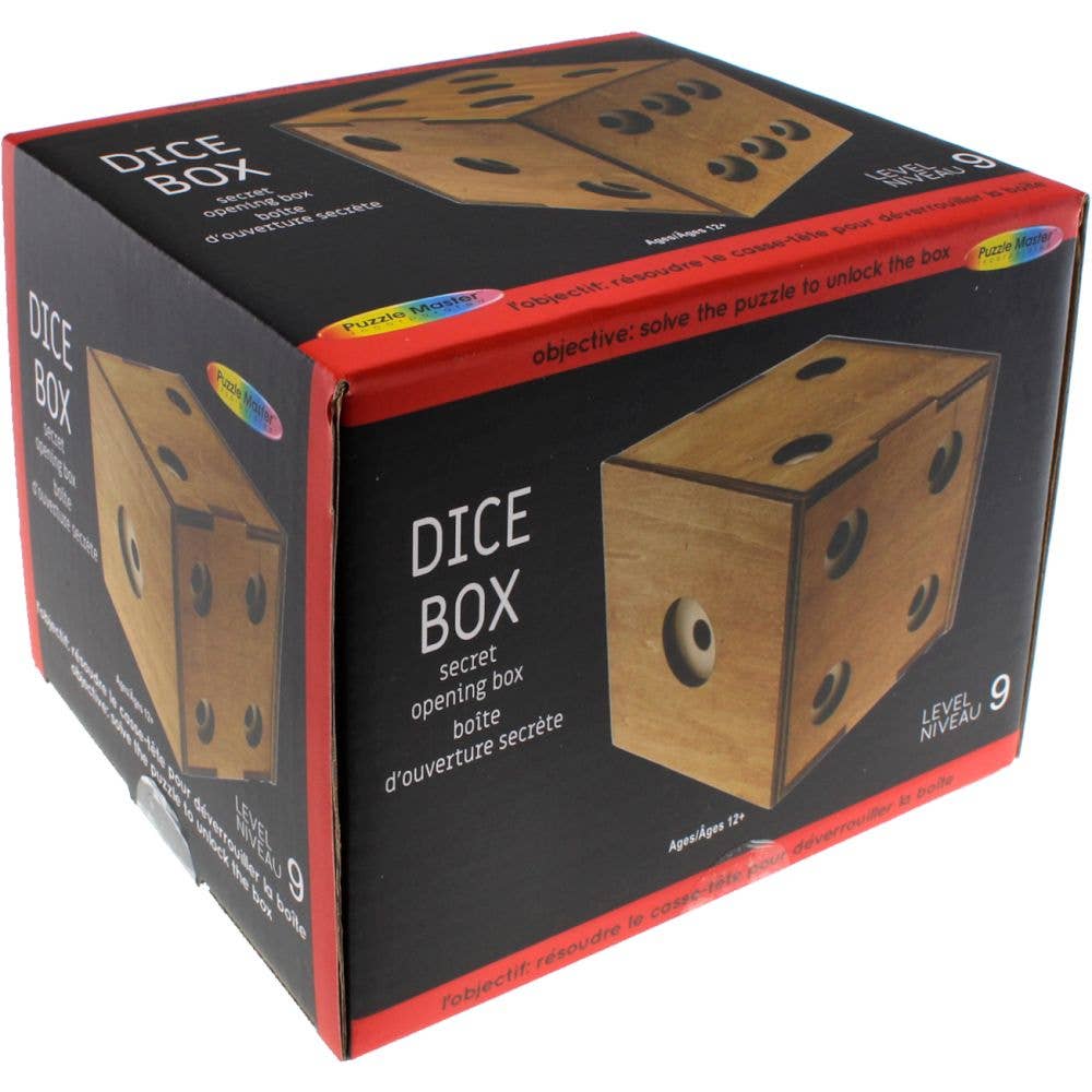 Dice Box | Wooden Puzzle Boxes