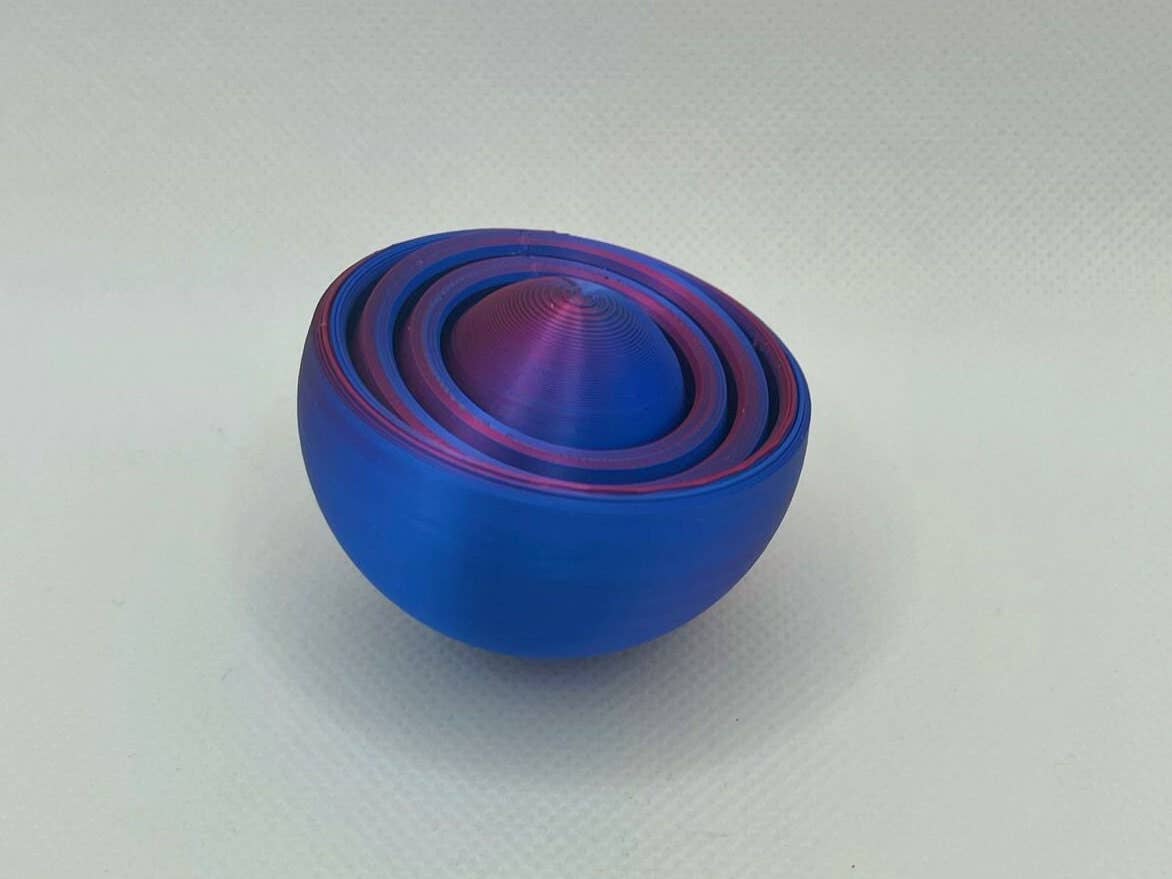 Gyroscope Fidget Spinner - Blue Raspberry