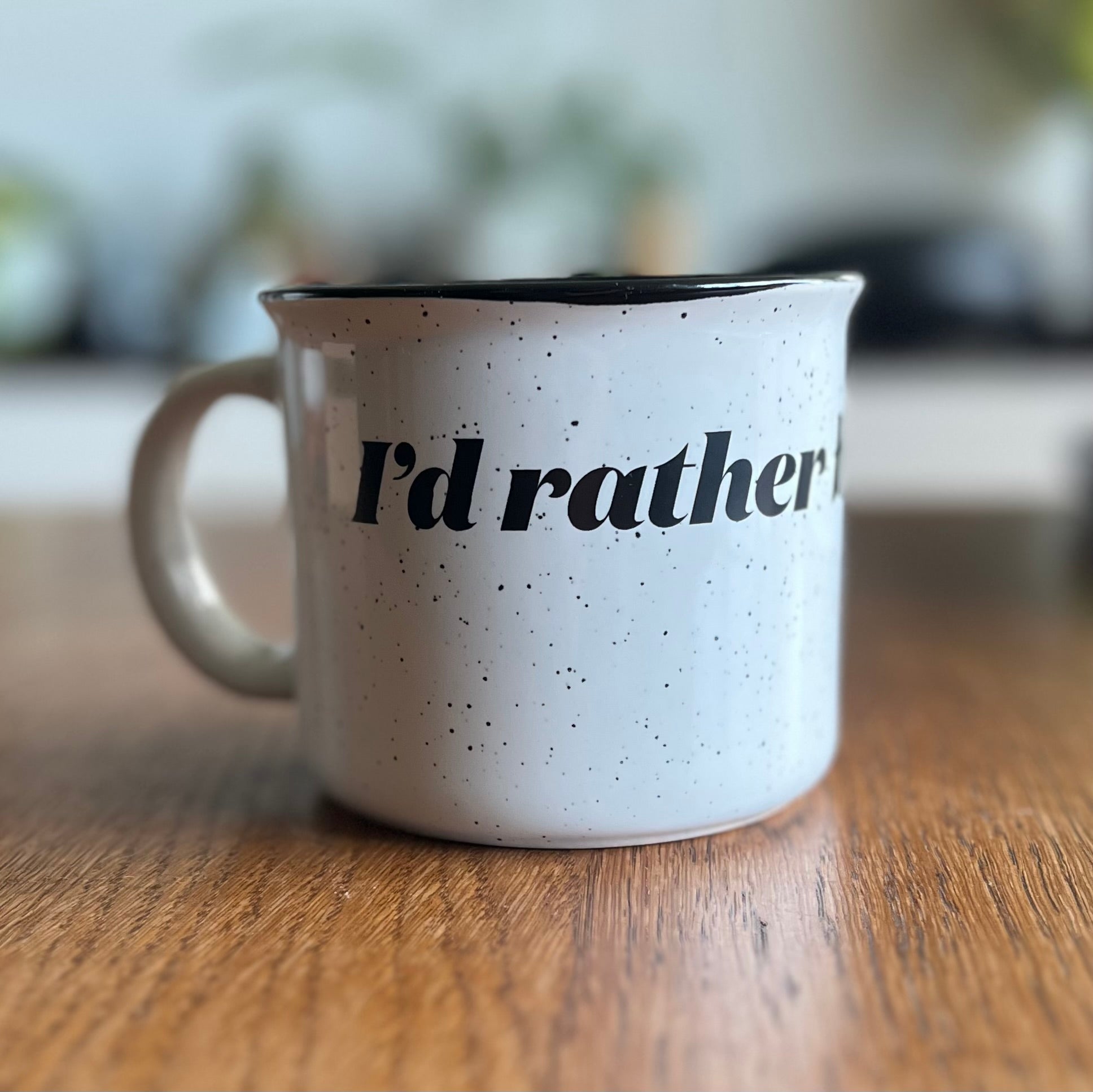 "I'd rather be puzzling" Ceramic Mug