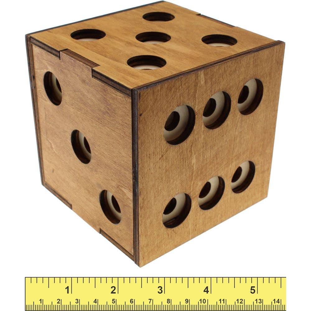 Dice Box | Wooden Puzzle Boxes